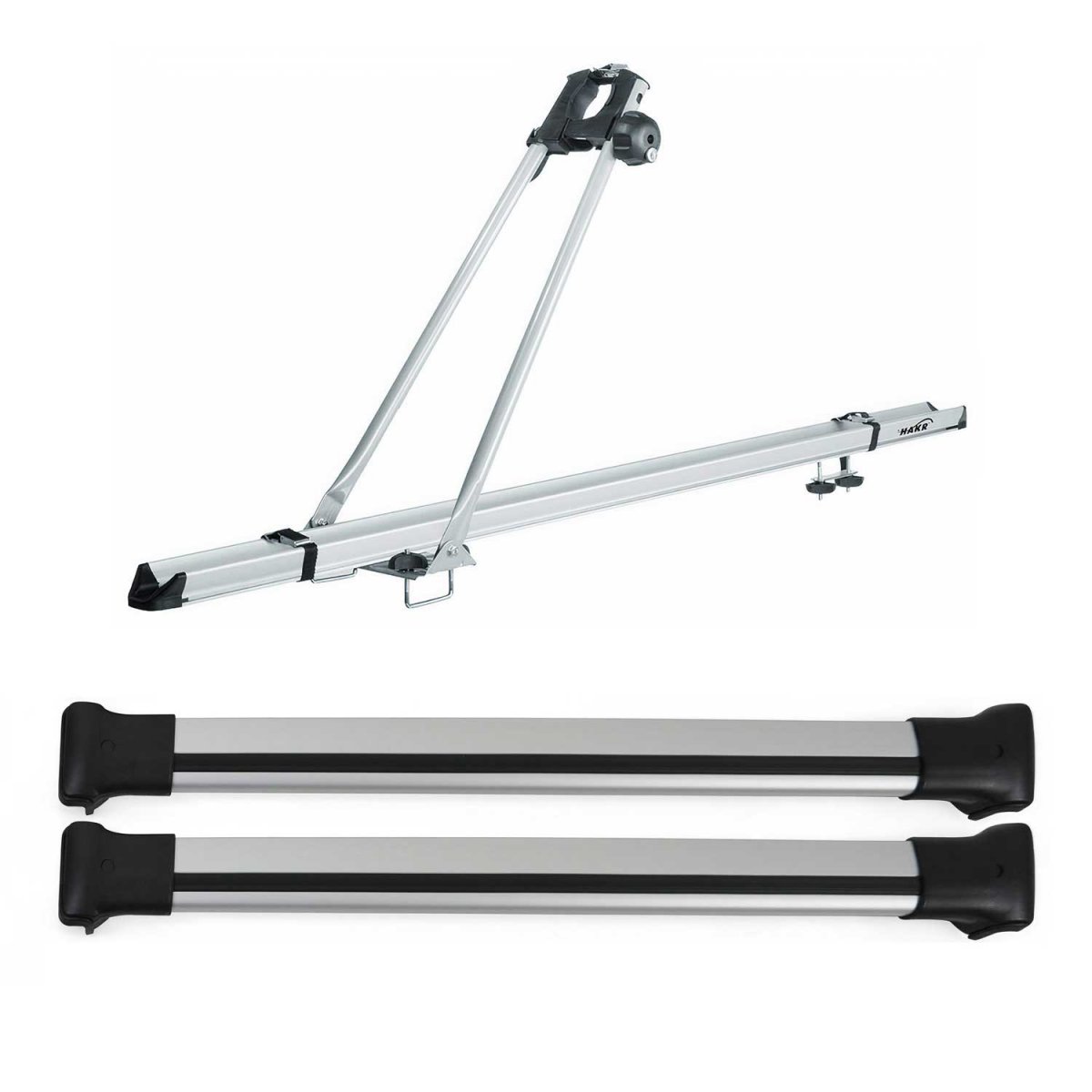 Mercedes E Class S212 Bike Carrier + Cross Bars - Omac - CYKLO PRO ALU - Silver - '10-'16 Mercedes E Class S212 Bike Carrier + Cross Bars - Omac - CYKLO PRO ALU - Silver - '10-'16